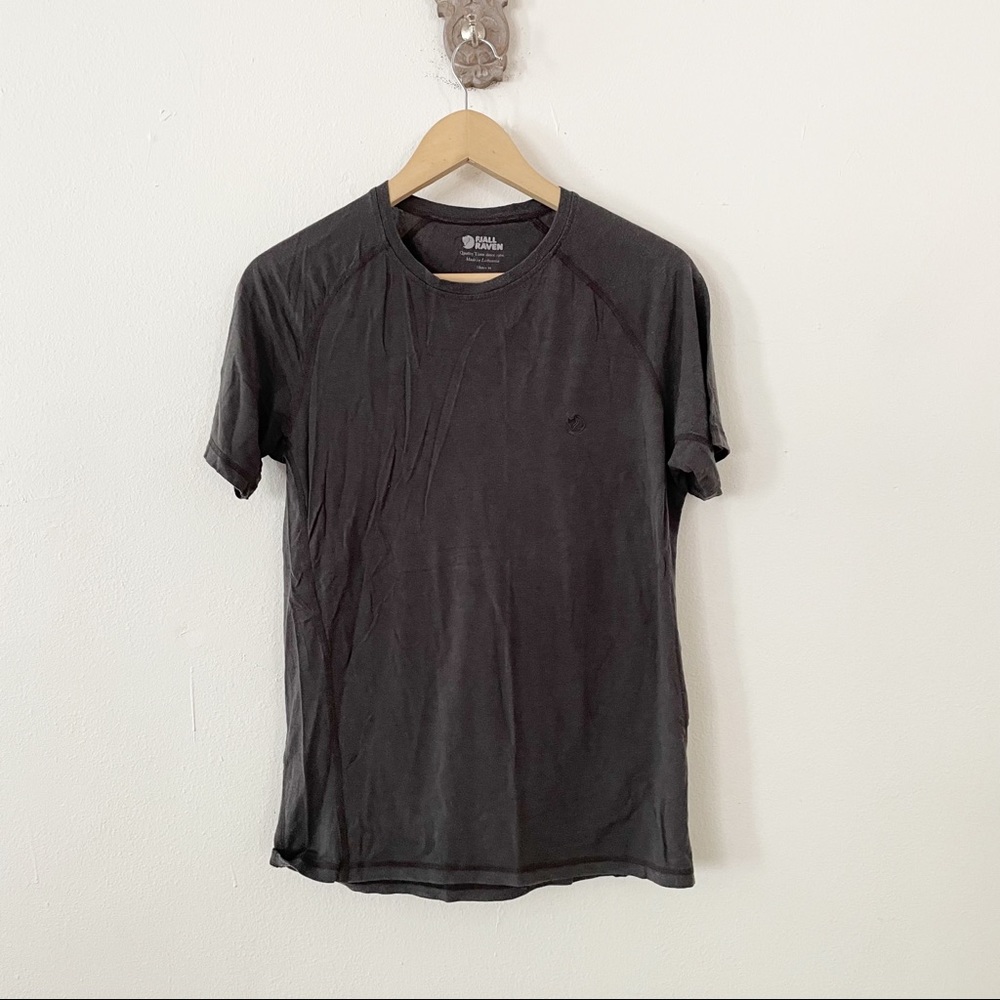 Fjallraven Mens Wool Crewneck Short Sleeve